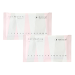 夫婦で同じ味を楽しむ、妊活プロテイン モトクルのチョコレート味のセットです。